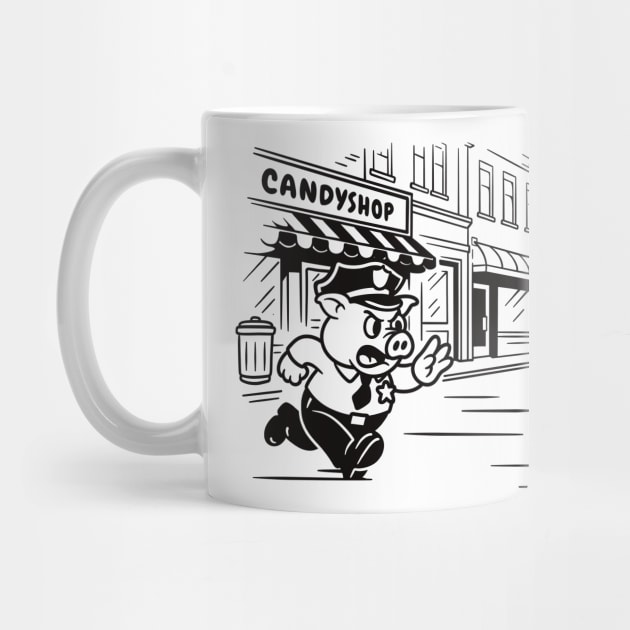 RUN, PIGGY, RUN! by Wrongteeshirt